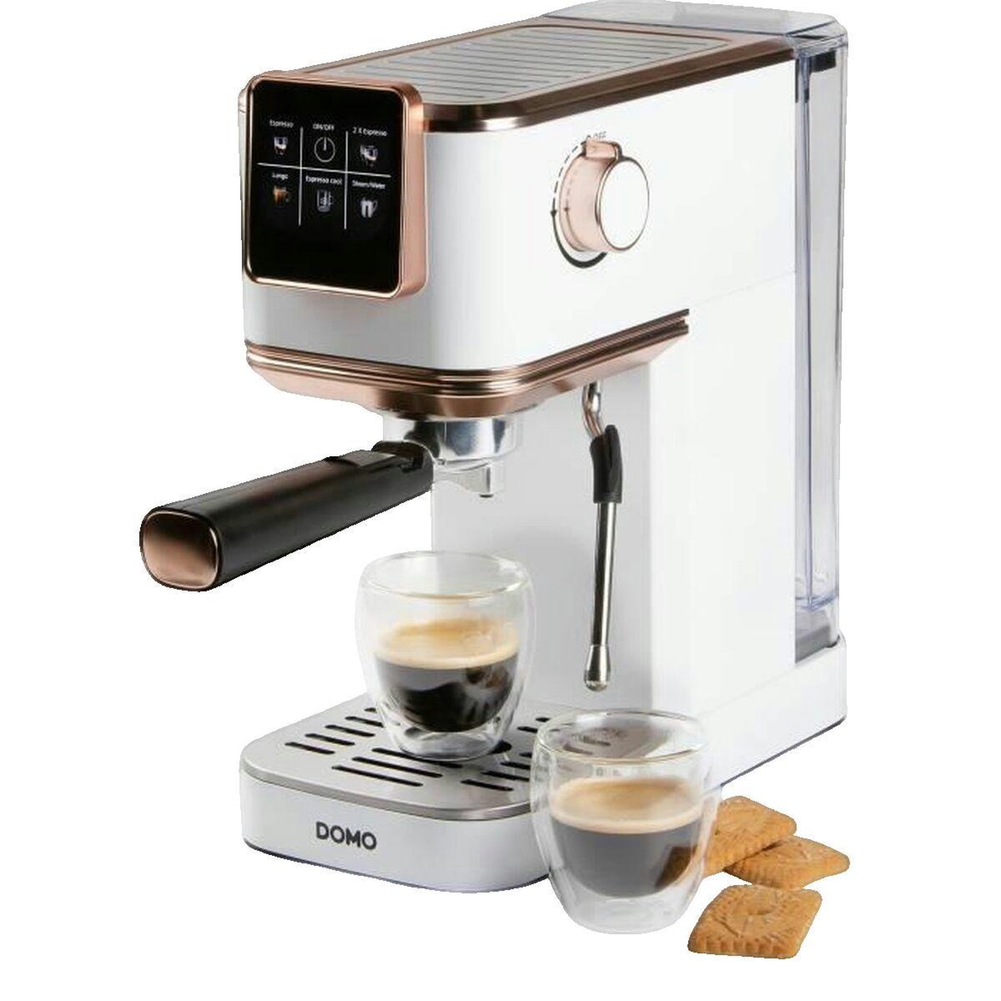 Domo Machine à expresso Domo DO746K blanc