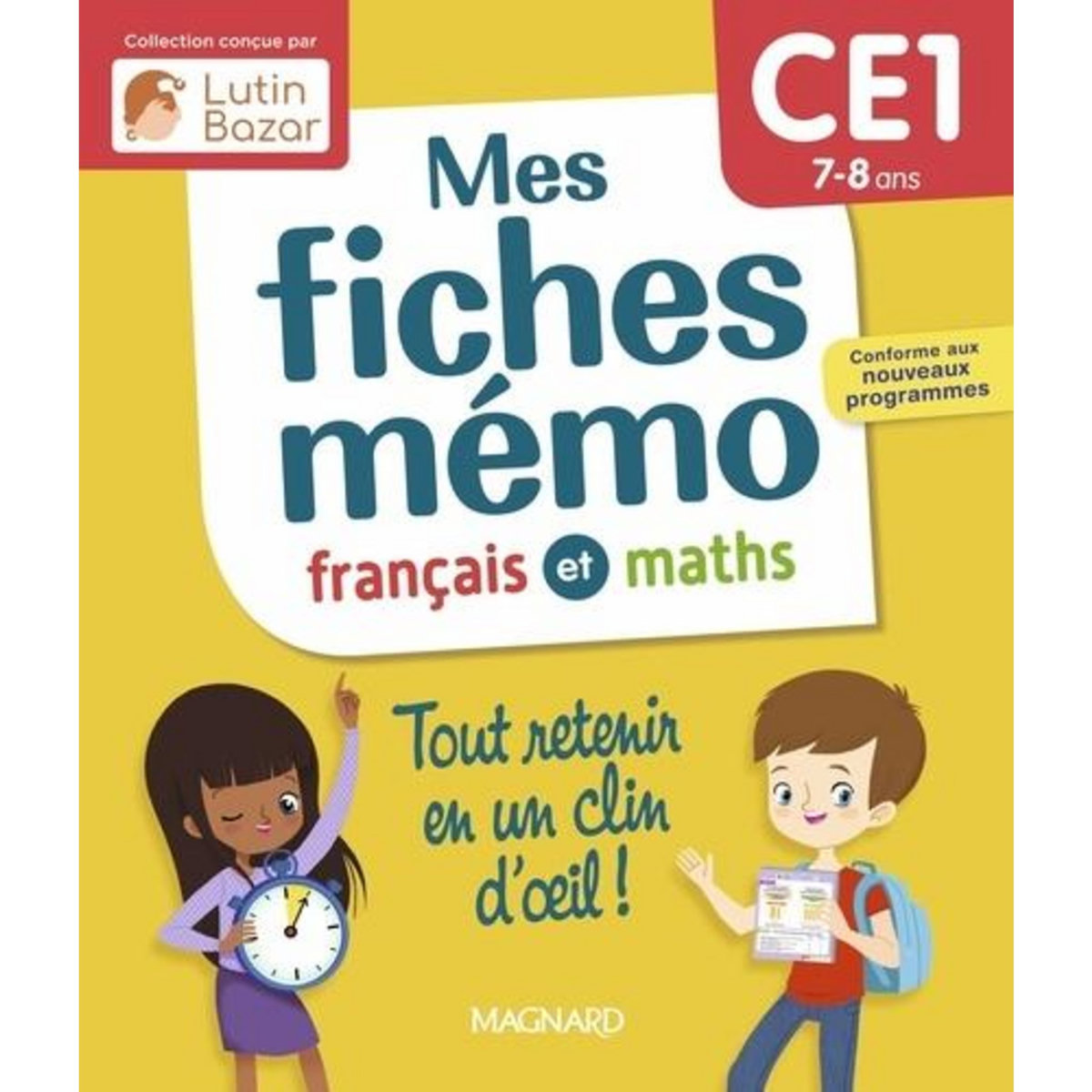 FRANCAIS ET MATHEMATIQUES CE1 MES FICHES MEMO, Céard Morgane