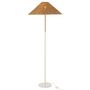 Voir la diapositive 2 : Paris Prix Lampadaire en Rotin  Preston  154cm Naturel & Blanc