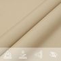 Voir la diapositive 4 : VIDAXL Voile de parasol tissu oxford triangulaire 4x4x4 m beige