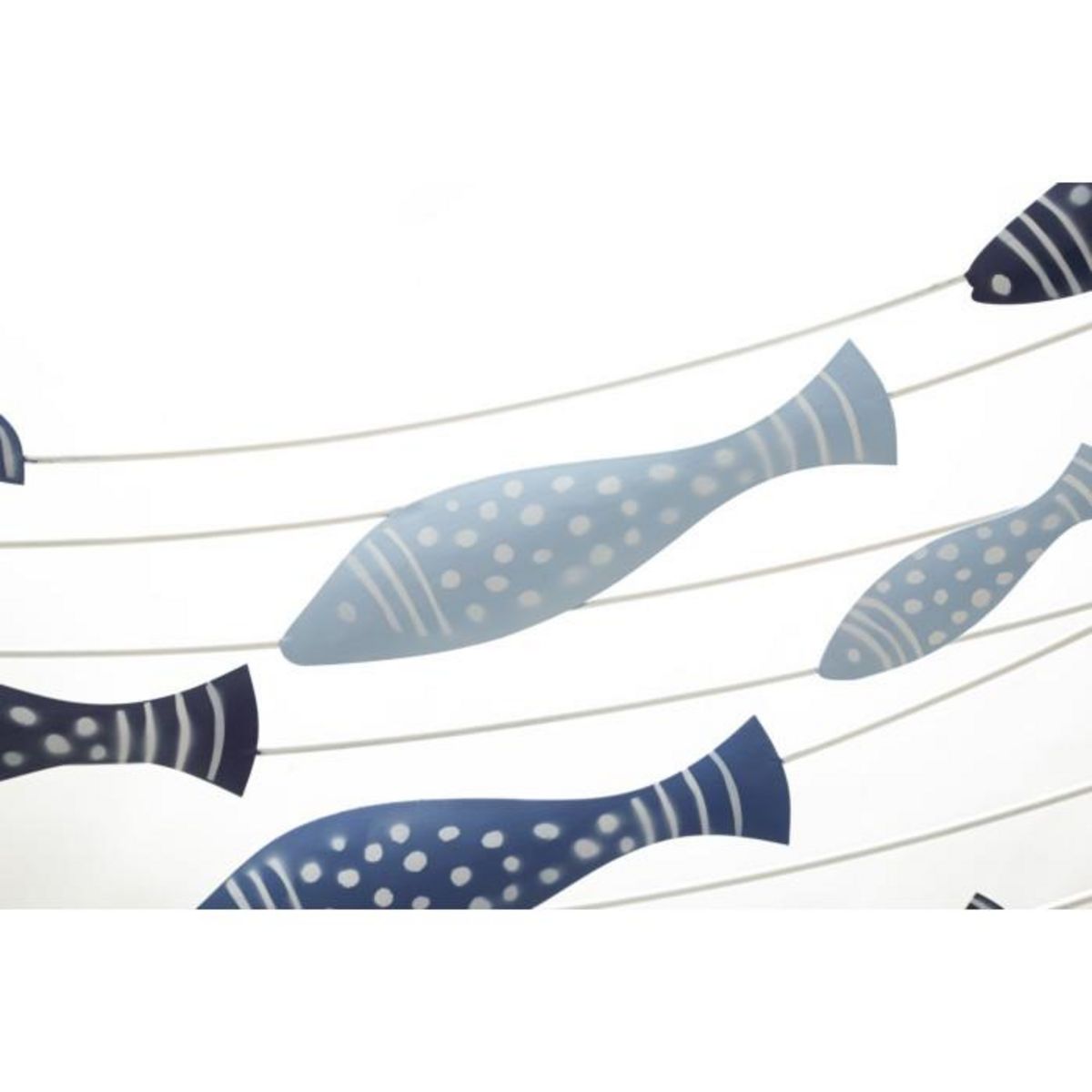 Paris Prix Décoration Murale Encadrée en Métal  Pesci  96cm Multicolore