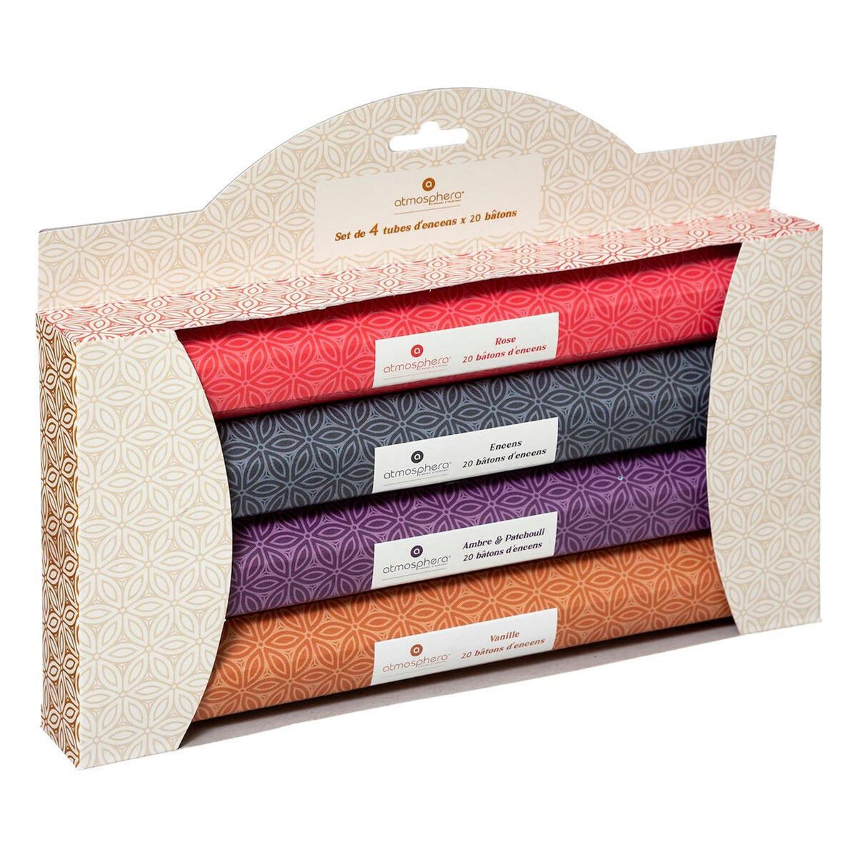 COMPTOIR DE LA BOUGIE Coffret Encens  80 Bâtons  24cm Multicolore