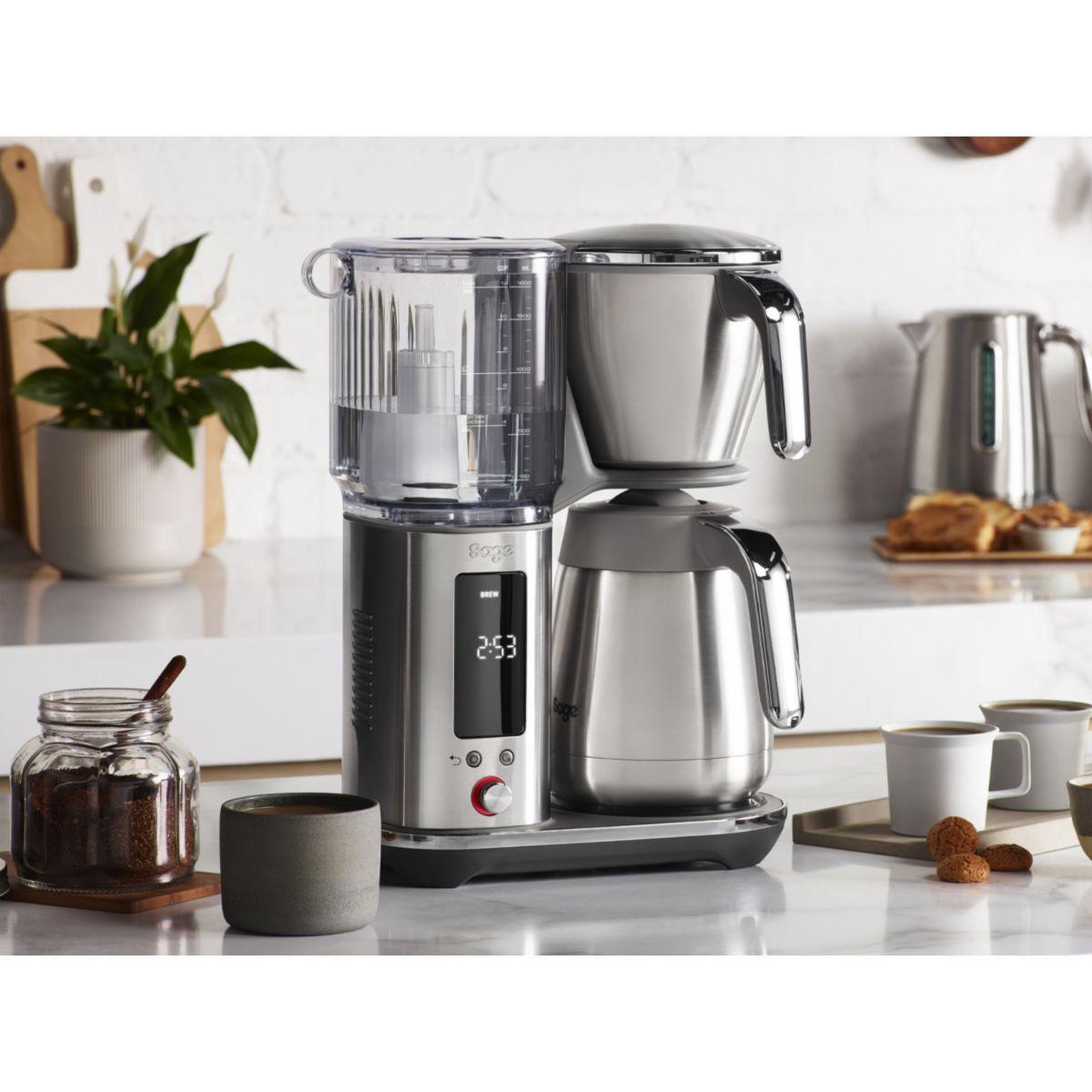 Voir la diapositive 3 : SAGE APPLIANCES Cafetière isotherme sdc465bss4eeu1