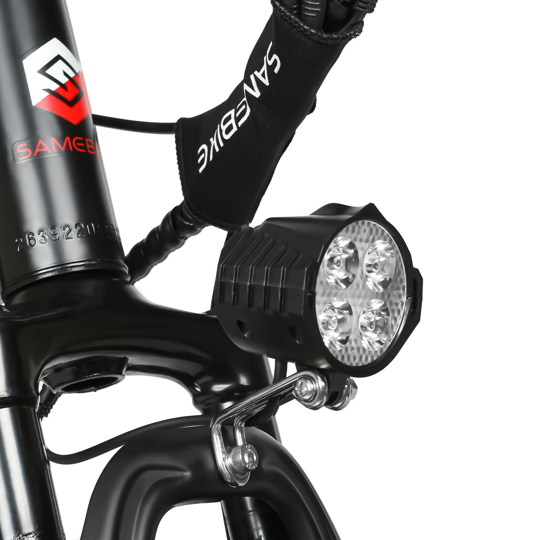 Voir la diapositive 6 : SAMEBIKE VTT électrique SAMEBIKE EBE2 24 , capteur de couple, batterie 36V 13Ah