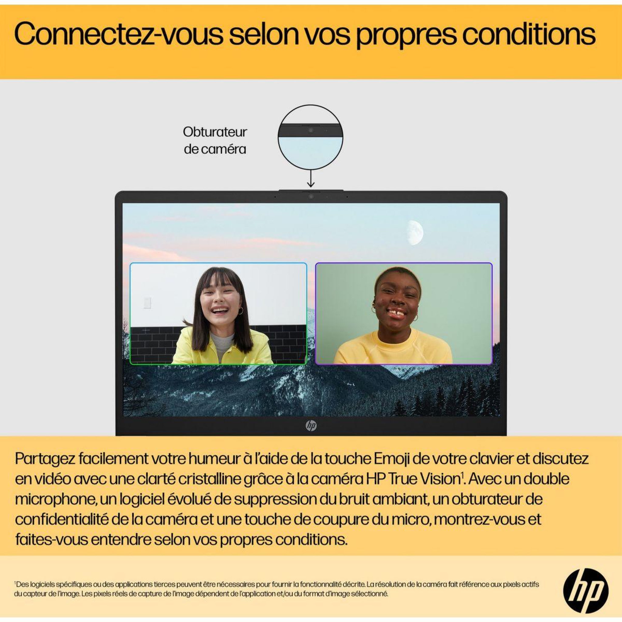 Voir la diapositive 4 : HP Ordinateur portable 15-fc0091nf