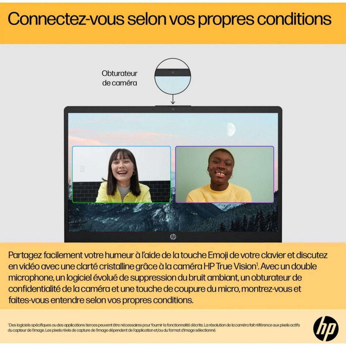 HP Ordinateur portable 15-fc0091nf