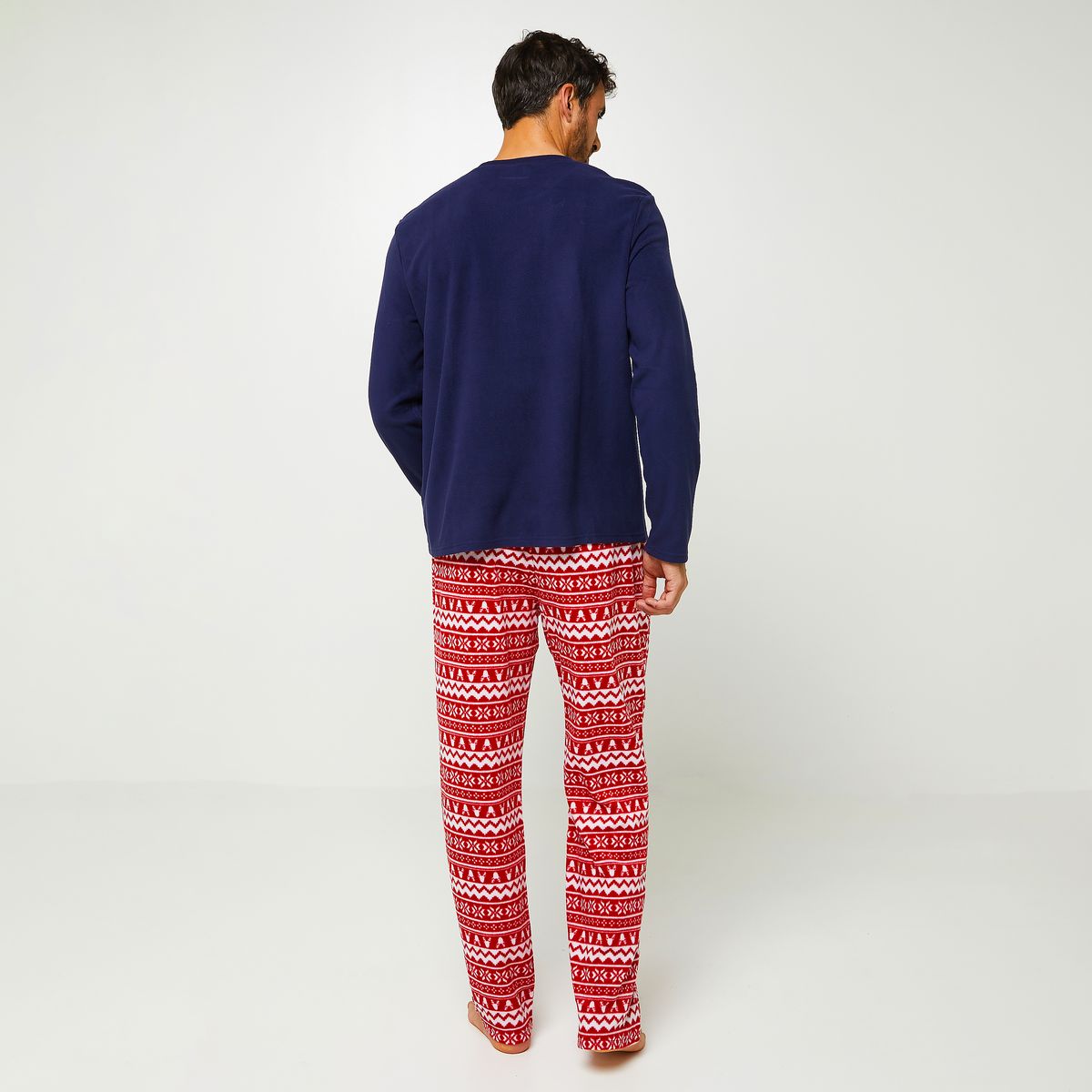 INEXTENSO Pyjama de Noël marine homme