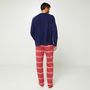 Voir la diapositive 3 : INEXTENSO Pyjama de Noël marine homme