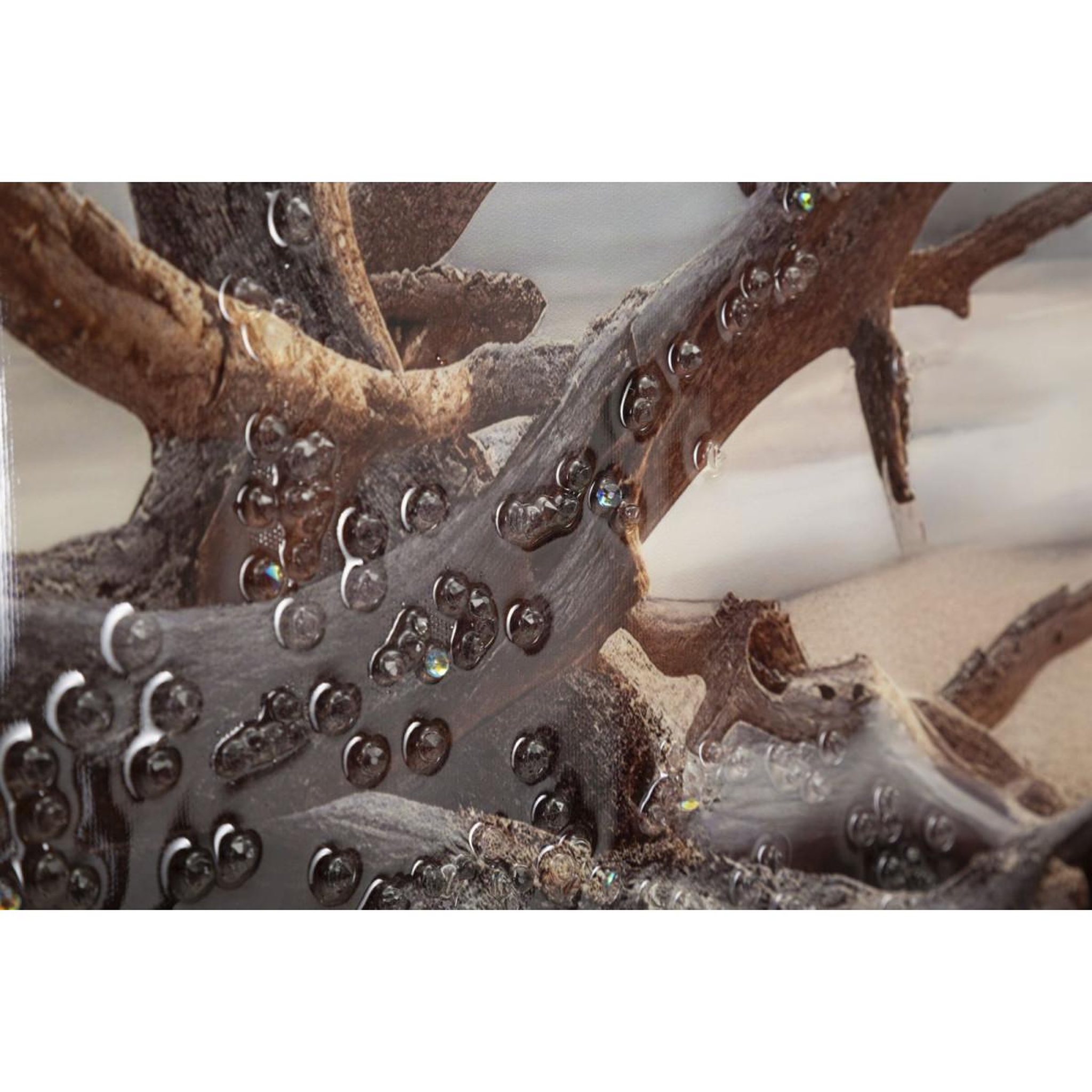 Voir la diapositive 4 : Paris Prix Tableau imprimé  beach ii  152x52cm multicolore