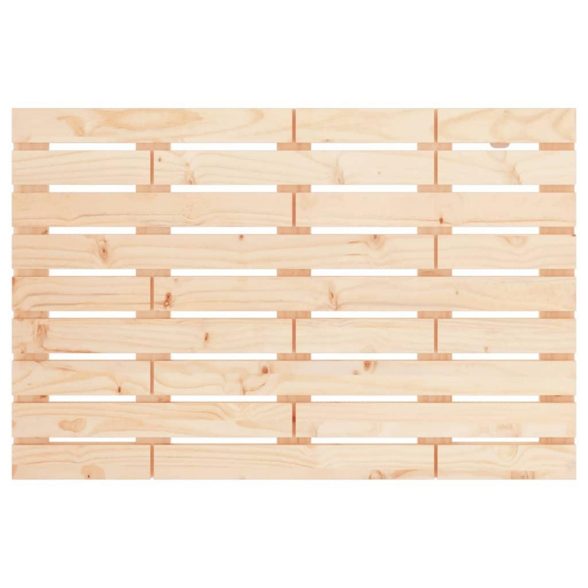 VIDAXL Tete de lit murale 106x3x63 cm Bois massif de pin