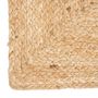 Voir la diapositive 2 : SECRET DE GOURMET Set de Table en Jute  Lonyla  30x45cm Naturel
