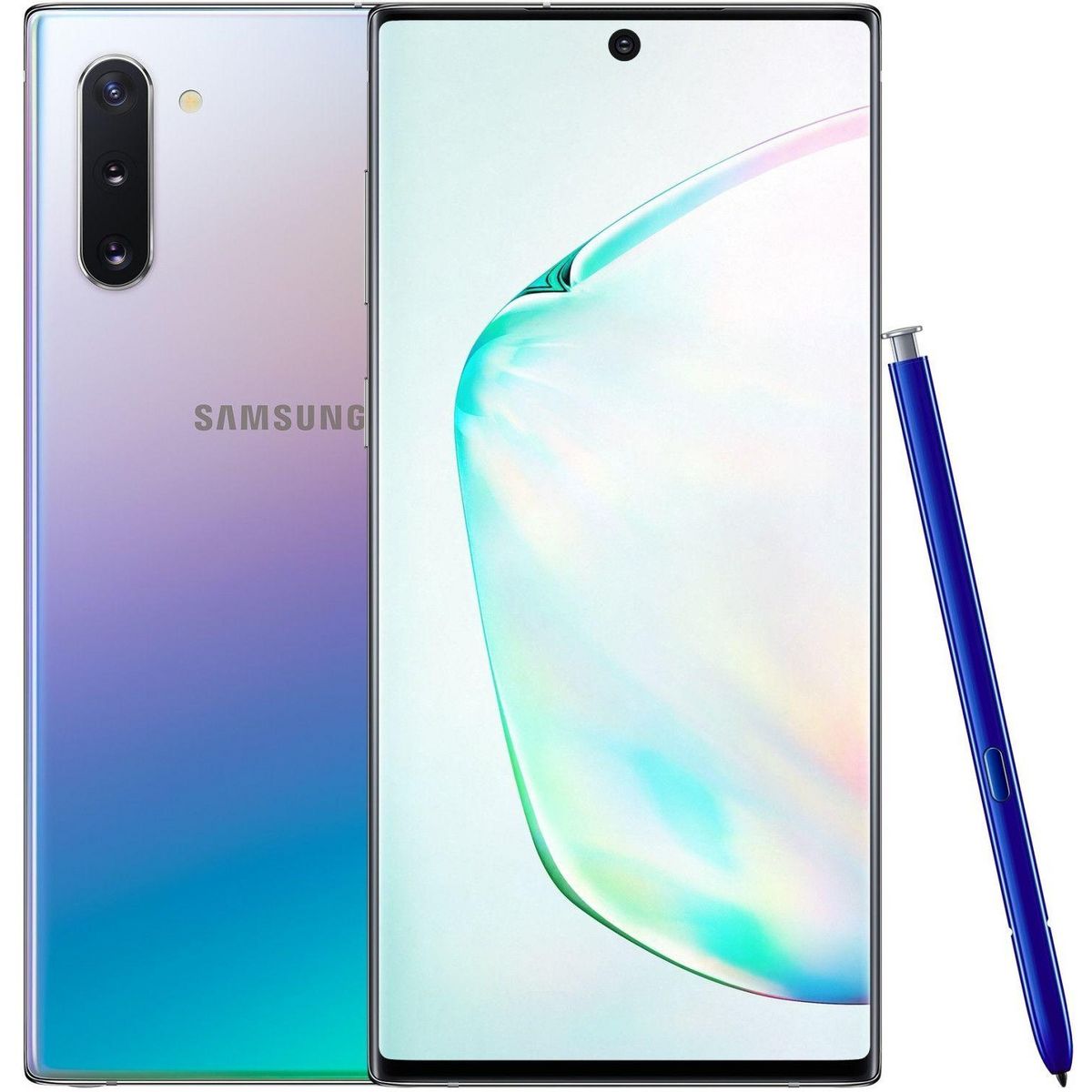 Samsung Galaxy Note 10 (Dual Sim) Reconditionné 256 Go - Grade C - Argent Stellaire