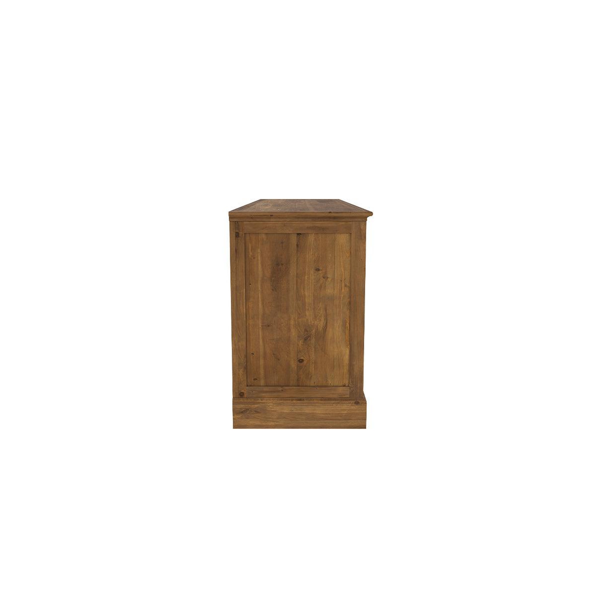 Voir la diapositive 5 : MAISON PAVANE Buffet 9 tiroirs en bois de cèdre recyclé-tobias