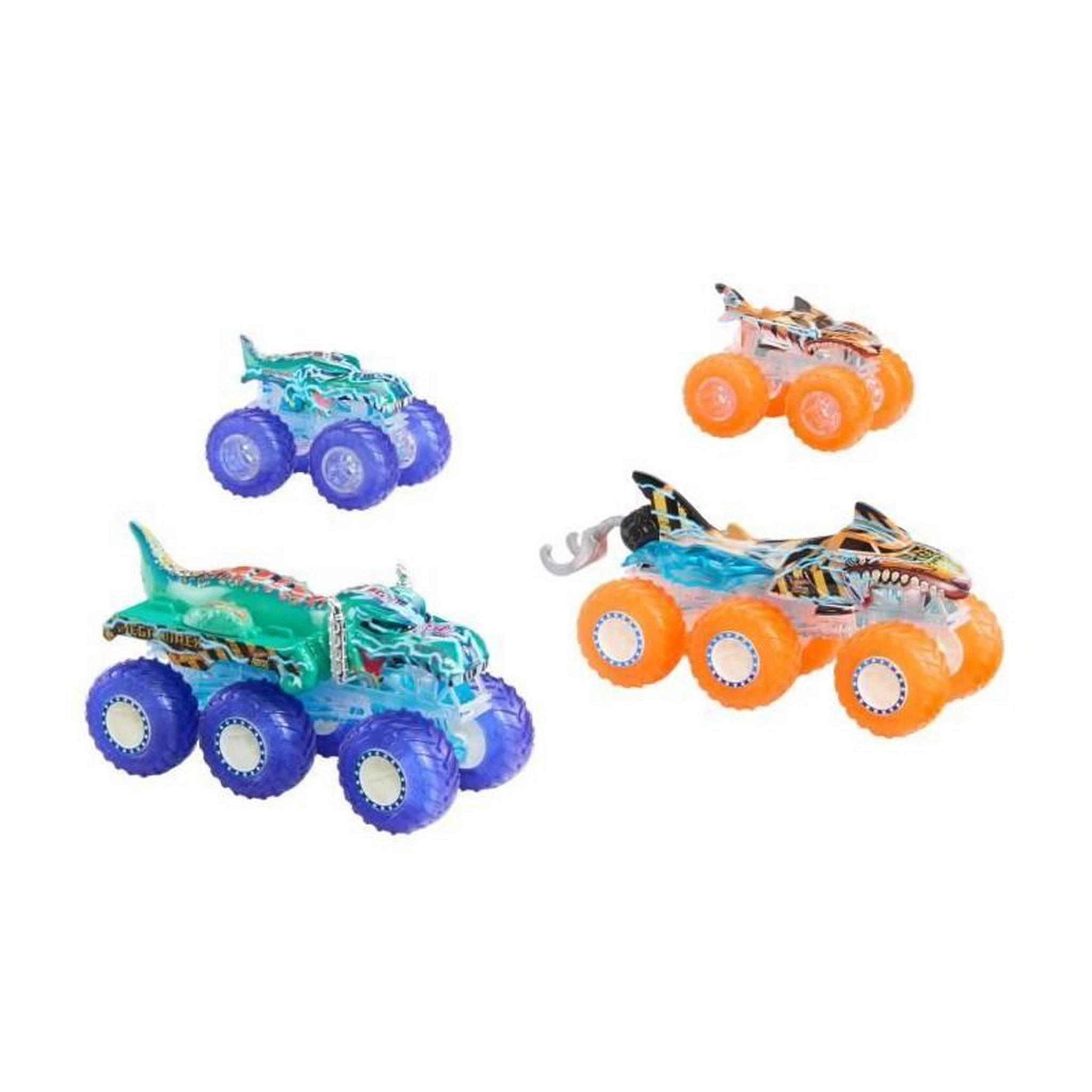 Hot Wheels Hot Wheels-Gros Camion Monster Trucks Power Smashers-Coffret HYJ29