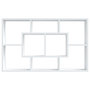 Voir la diapositive 5 : VIDAXL Etagere murale Blanc brillant 85x16x52,5 cm Bois d'ingenierie