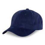 SERGE BLANCO Casquette Baseball homme en velours côtelé Velvet. Coloris disponibles : Bleu