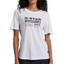 Voir la diapositive 1 : G-Star Raw T-shirt Blanc Femme G-Star Raw Originals Label