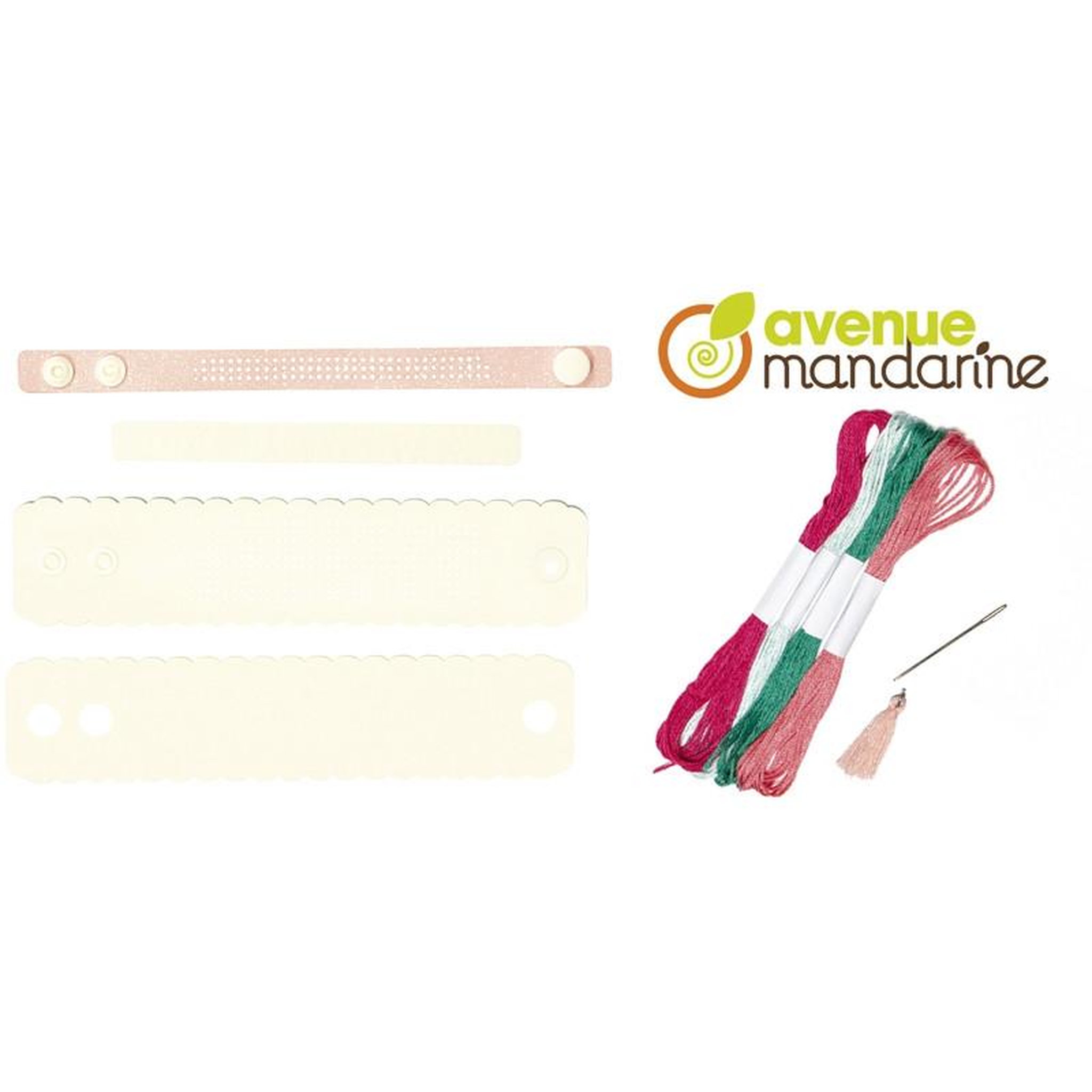 Voir la diapositive 2 : CLAIREFONTAINE BRACELET TRESOR BLANC SPE CLAIREFONTAINE CLEKC128C