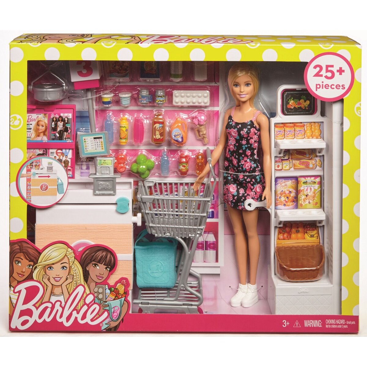 Poupee store barbie auchan