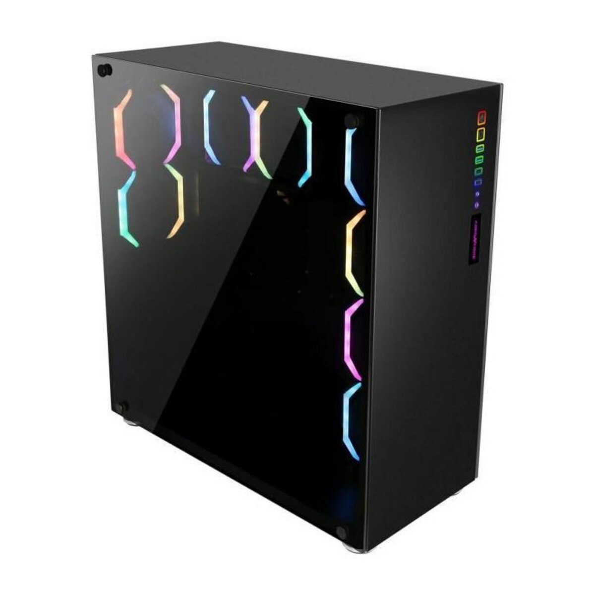 ABKONCORE ABKONCORE BOITIER PC R780 Sync - retro eclairage RGB - Noir - Verre trempe - Format E-ATX ABKO-RMS-780-SYNC