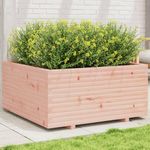 VIDAXL Jardiniere 100x100x49,5 cm bois massif de douglas