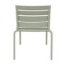 Voir la diapositive 4 : OUTSUNNY Lot de 4 chaises de jardin empilables avec assise et dossier à lattes vert