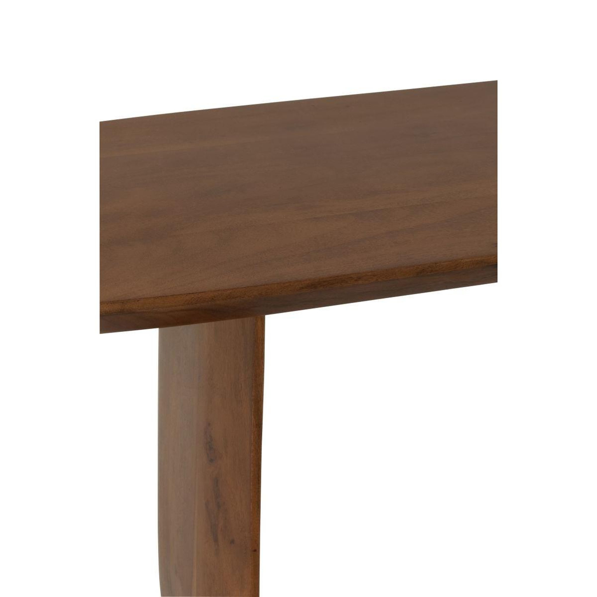 Voir la diapositive 2 : J-LINE Banc en bois  william  190cm marron