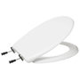 Voir la diapositive 2 : FIVE Abattant WC  Simply  45cm Blanc