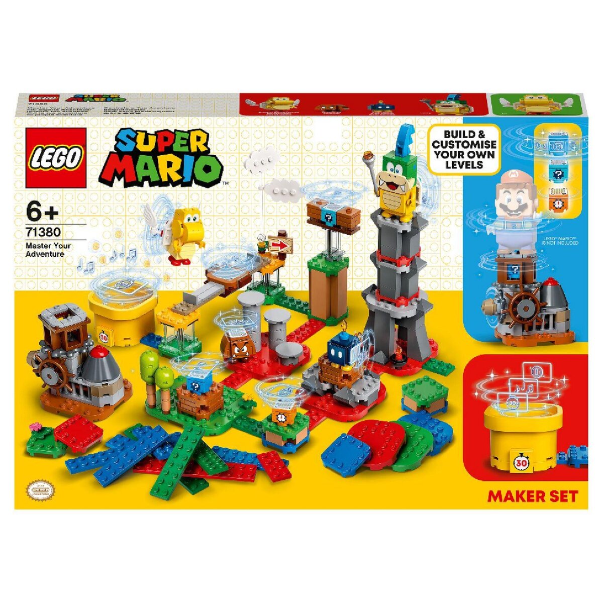 LEGO Super Mario 71380 Set de créateur invente ton aventure