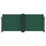 Voir la diapositive 3 : VIDAXL Auvent lateral retractable vert fonce 100x600 cm