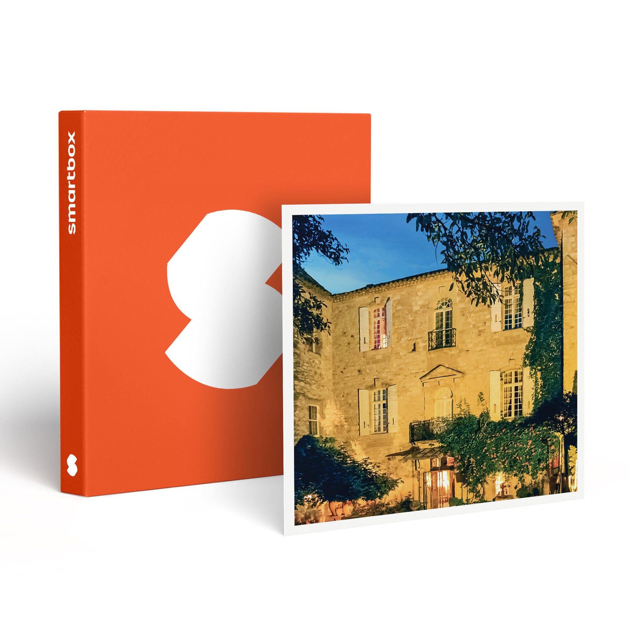 Smartbox 2 jours en provence dans un château 3* avec massage près d'uzès - coffret cadeau séjour