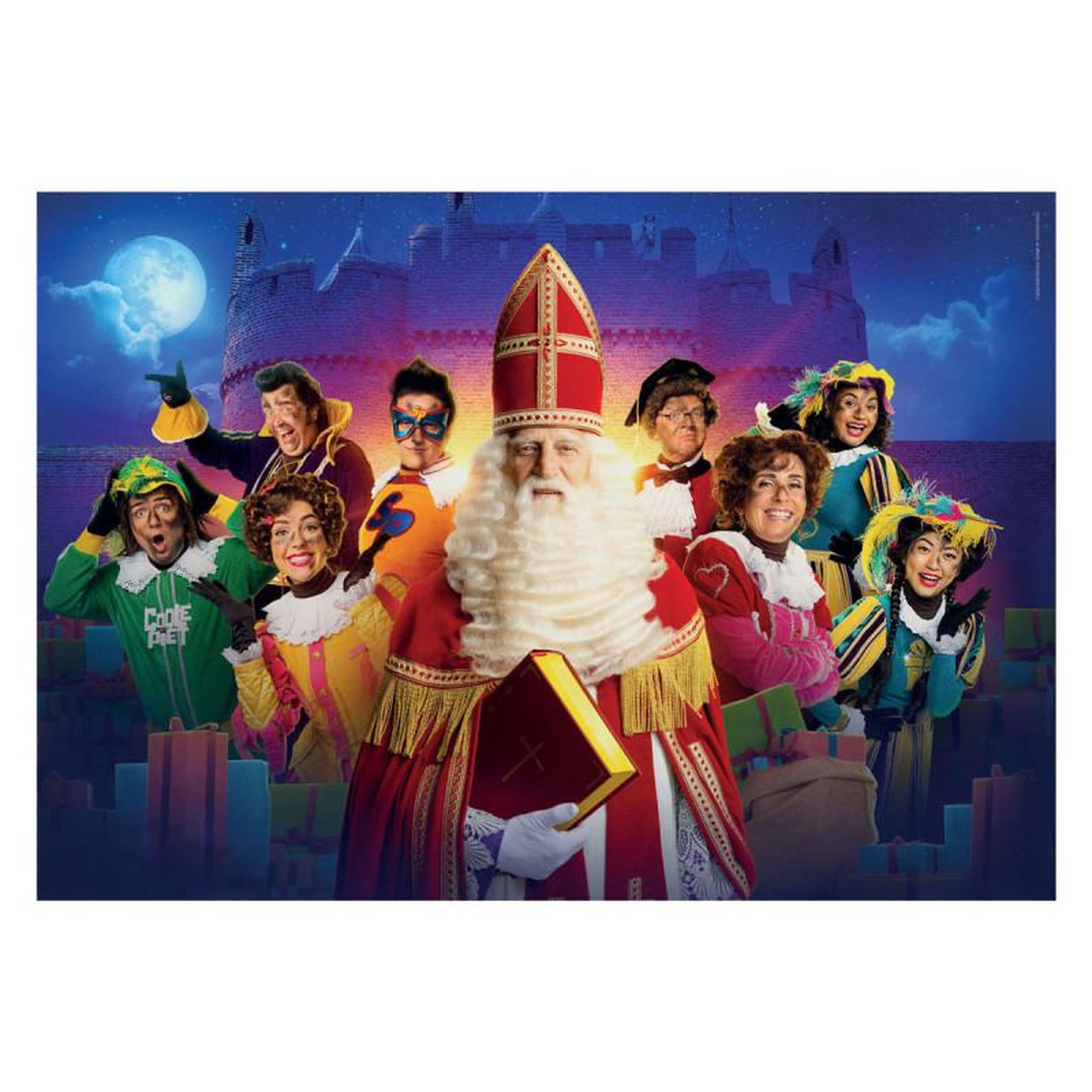 Voir la diapositive 2 : CLEMENTONI Clementoni Jigsaw Puzzle Super Color - Club of Sinterklaas, 60s 56151
