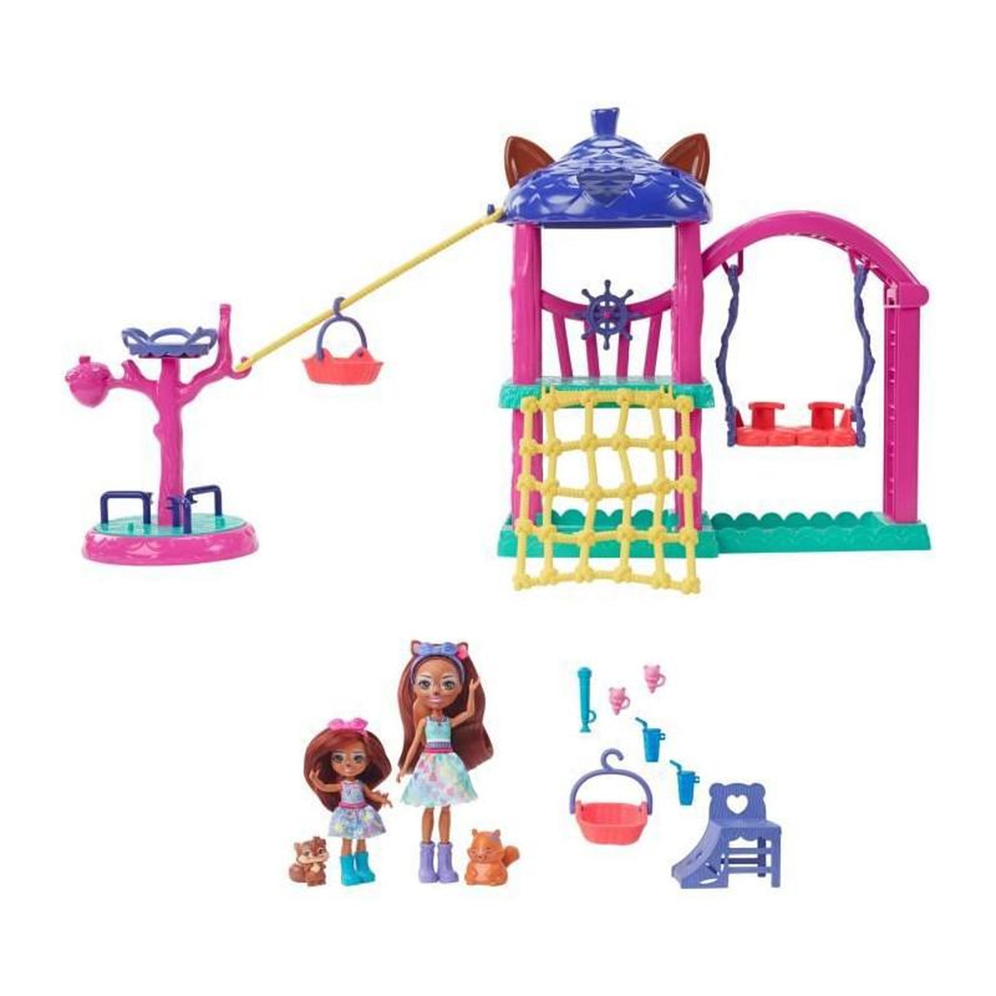 Voir la diapositive 5 : ENCHANTIMALS ENCHANTIMALS - Aire De Jeux - Poupée - 4 ans et +