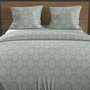 Voir la diapositive 2 : SOLEIL D'OCRE Parure housse de couette coton 57 fils ESMERALDA, par Soleil d'ocre