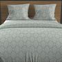 Voir la diapositive 2 : SOLEIL D'OCRE Parure housse de couette coton 57 fils ESMERALDA, par Soleil d'ocre