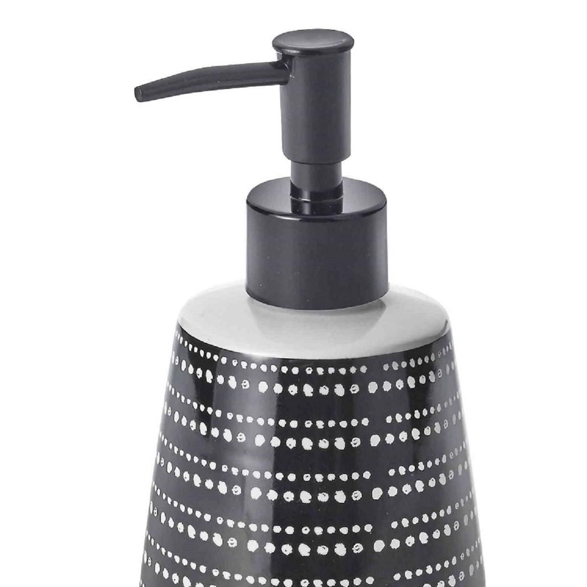 GUY LEVASSEUR Distributeur de savon à motifs en céramique GOTAM