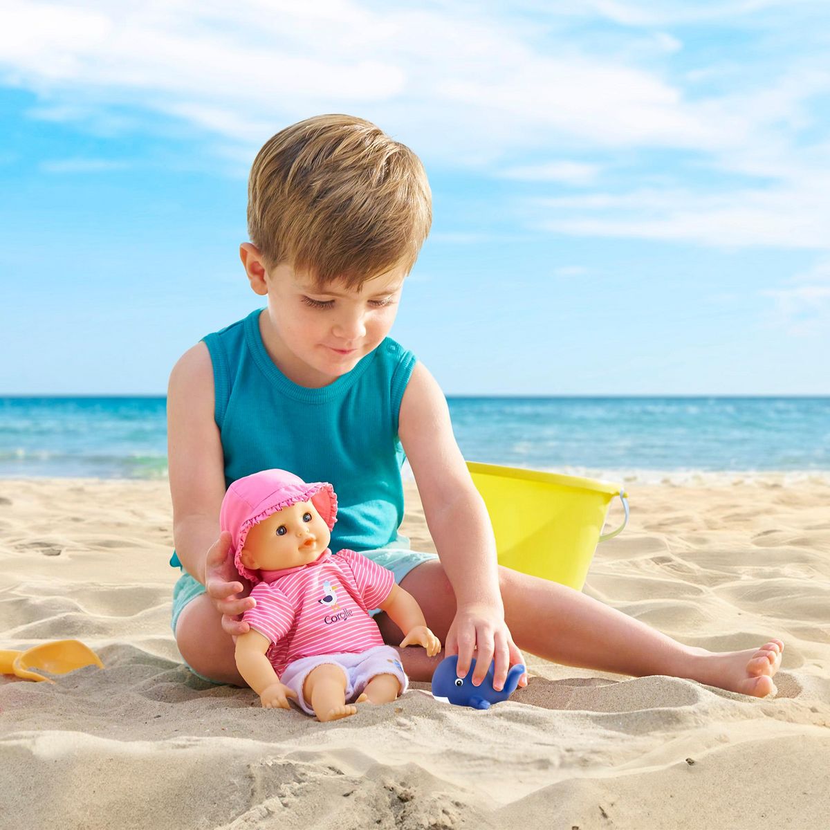 Corolle Poupon Bébé Bain Océane - Baleine