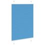 Voir la diapositive 3 : VIDAXL Store plisse bleu 85x150 cm largeur du tissu 84,4 cm polyester