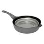 Voir la diapositive 3 : FIVE Sauteuse avec Panier Vapeur  Tous feux  28cm Gris