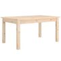 Voir la diapositive 2 : VIDAXL Table basse 80x50x40 cm Bois massif de pin