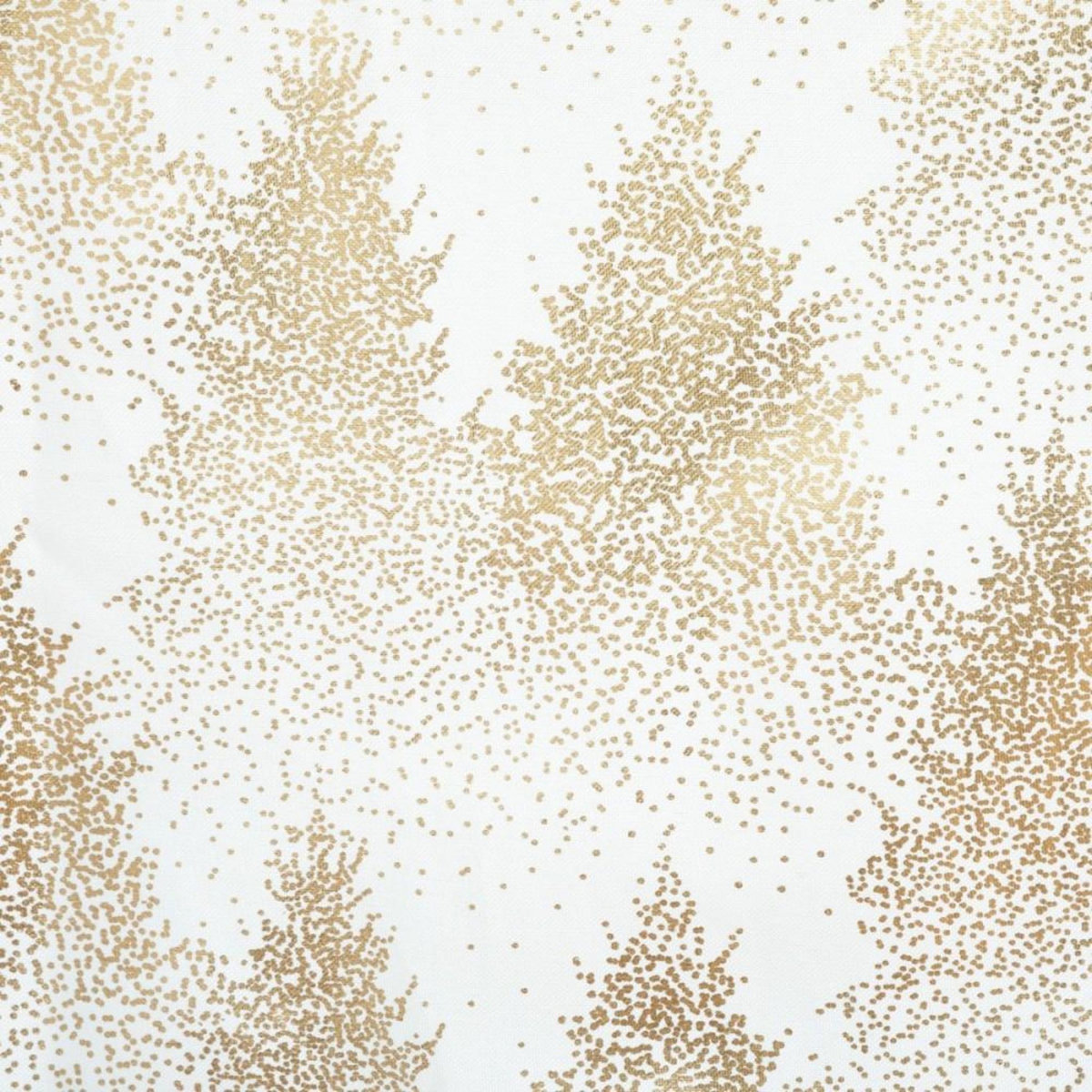 ATMOSPHERA Nappe 140x360 cm Sapin blanc et or