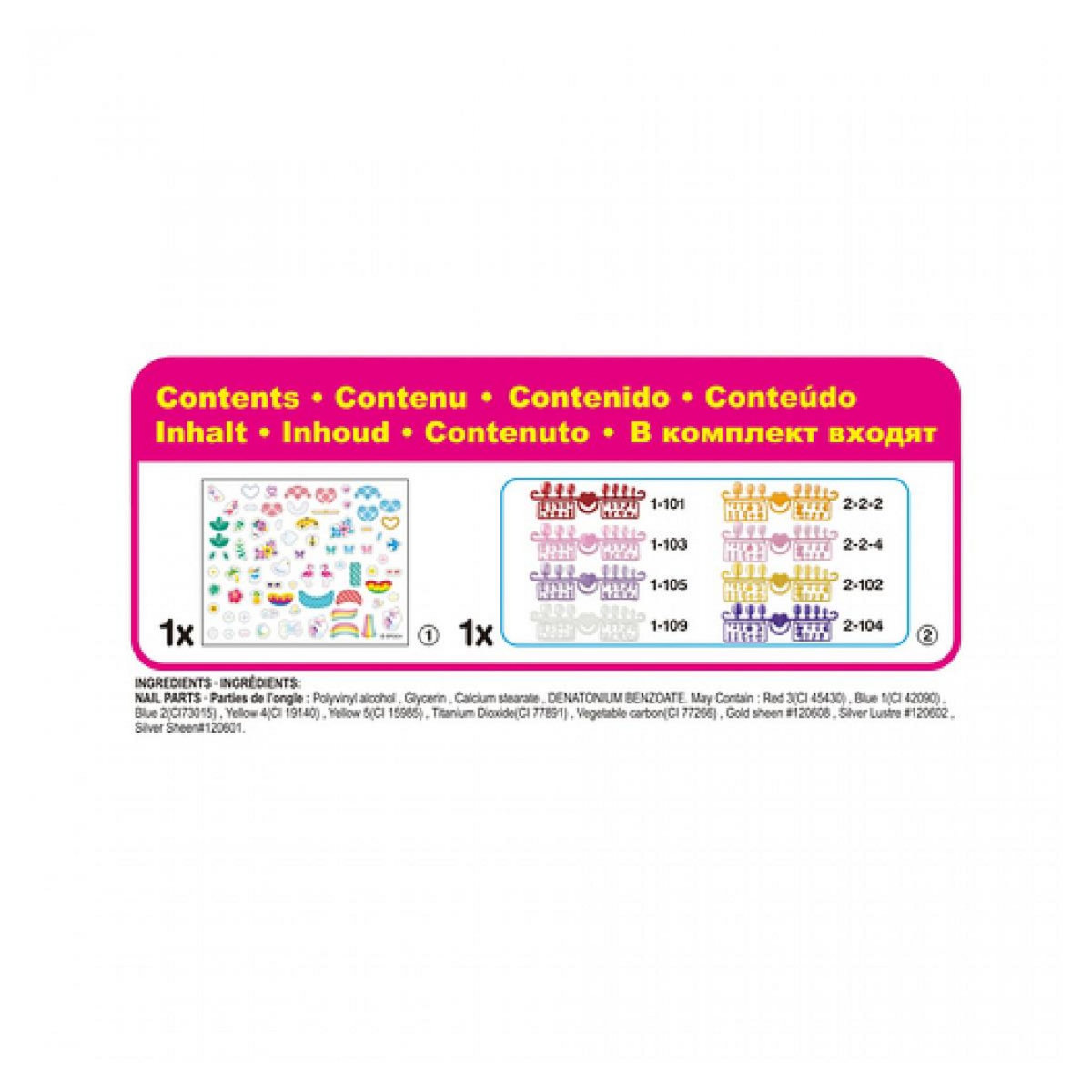 Aquabeads 35007 La recharge manucure fantaisie