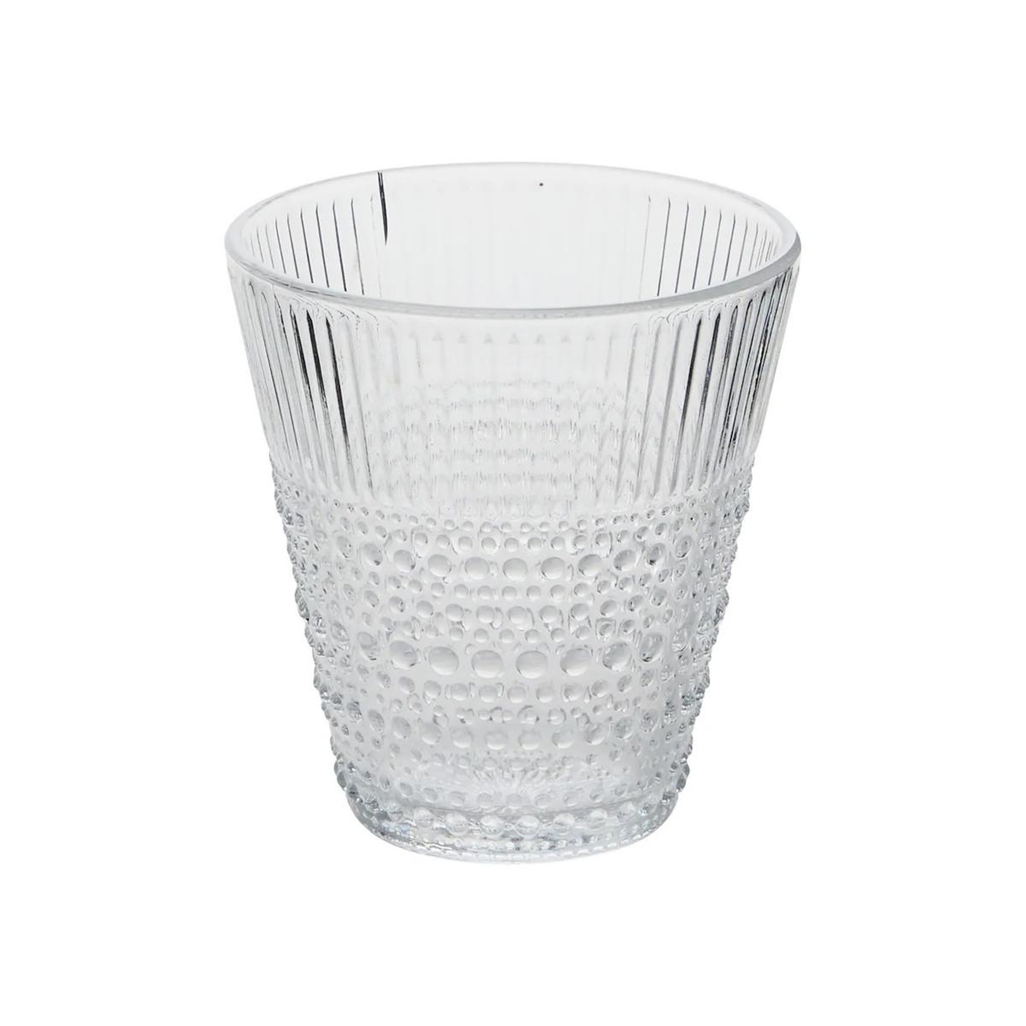 Voir la diapositive 2 : SECRET DE GOURMET Lot de 6 verres bas  joa  27cl transparent
