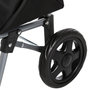 Voir la diapositive 4 : B BASIC & CO Chariot de Marché  Aquarelle  30L Noir