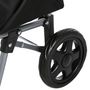 Voir la diapositive 4 : B BASIC & CO Chariot de Marché  Aquarelle  30L Noir