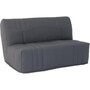 Voir la diapositive 3 : MARKET24 Banquette BZ - Gris anthracite - 100% coton - DREAM