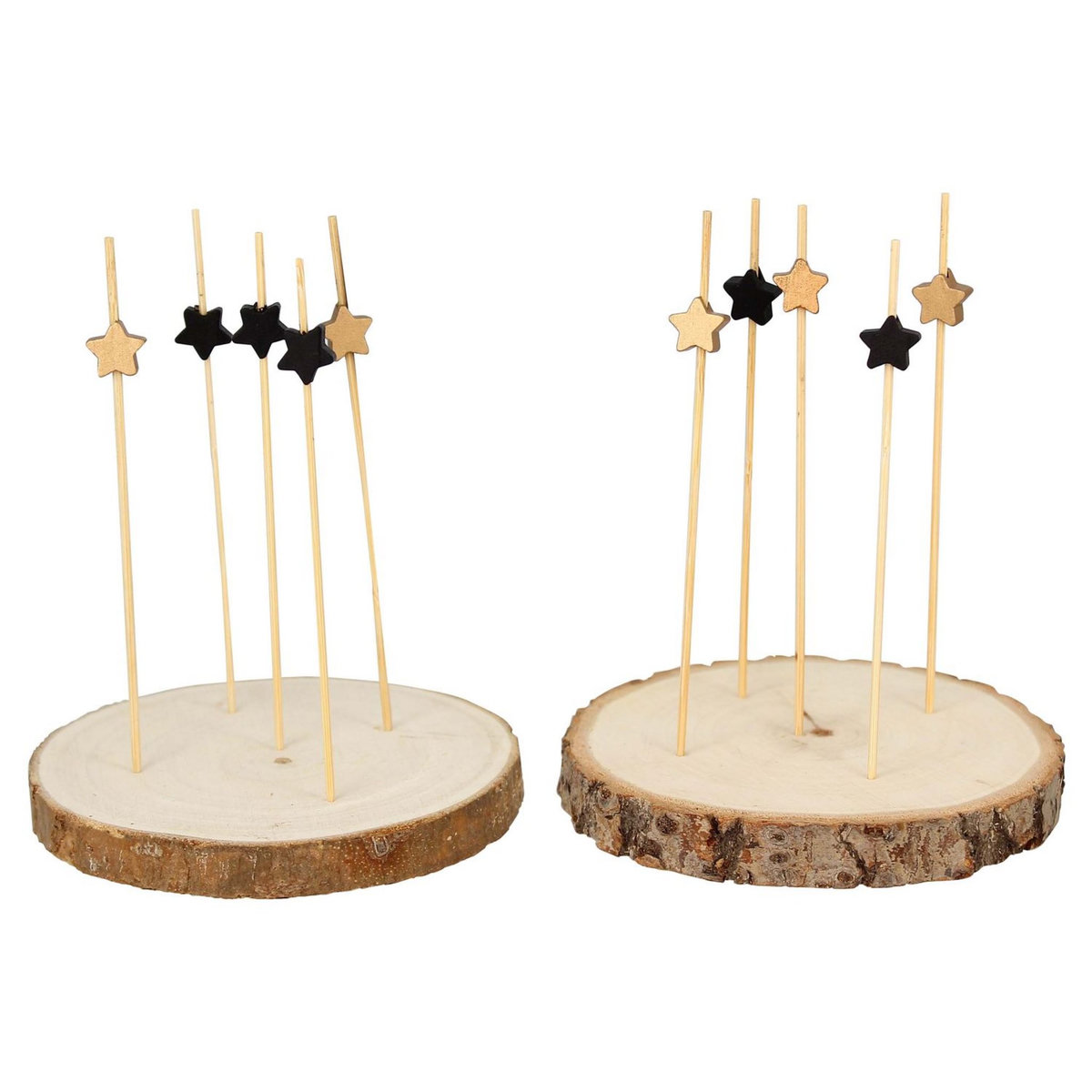 Set apéritif 14 pièces bois