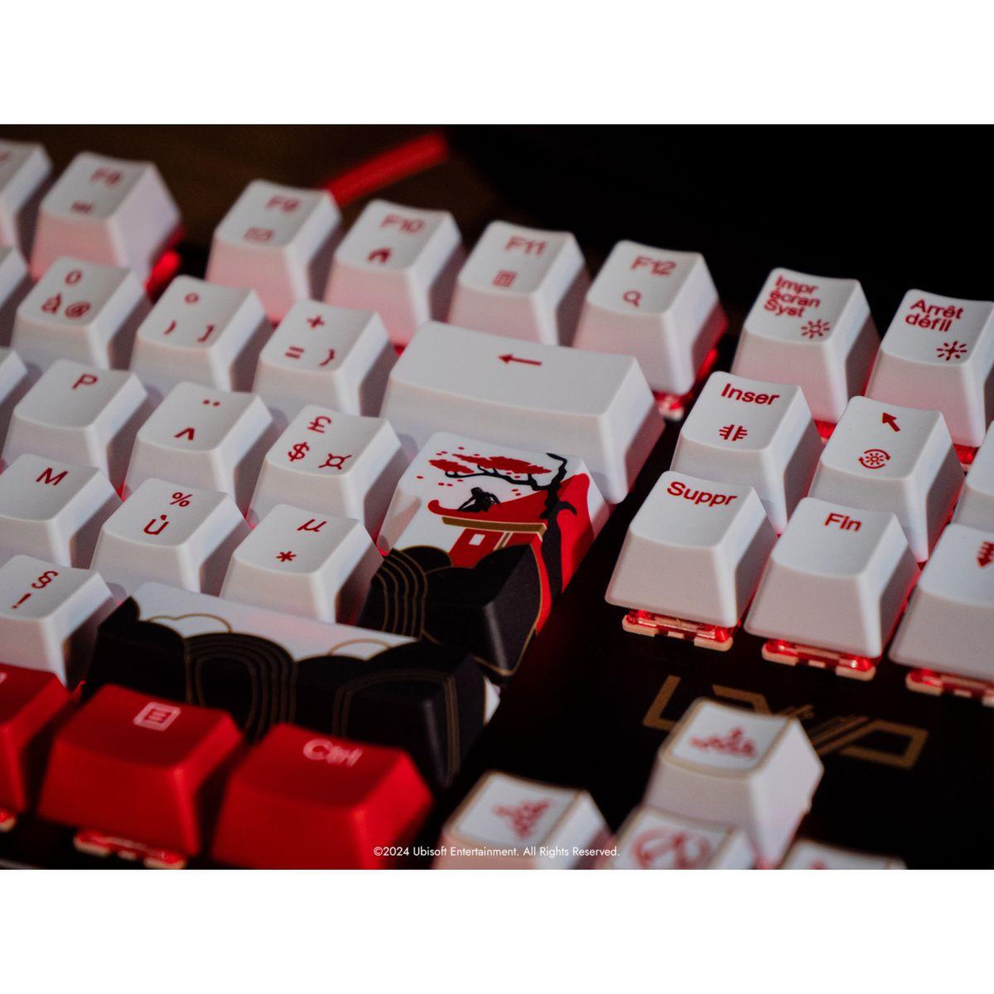 Voir la diapositive 4 : LEXIP Clavier gamer assassin's creed shadows