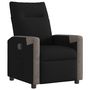 Voir la diapositive 2 : VIDAXL Fauteuil inclinable Noir Tissu