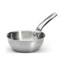 Voir la diapositive 2 : De buyer Sauteuse bombée 16cm inox sans couvercle - 3603.16
